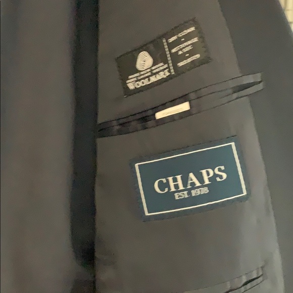 Chaps Navy Blazer 42L - Picture 3 of 3